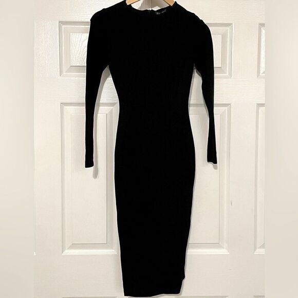 ZARA Bodycon Midi Dress - Picture 7 of 9
